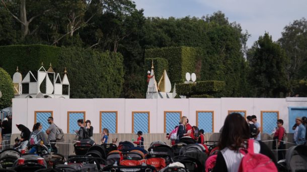 , Disneyland Update – It’s A WALL World After All