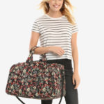 BoxLunch_Mulan Floral Duffle Bag