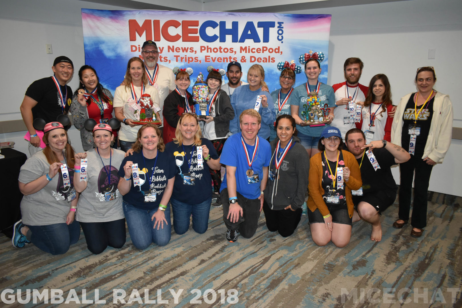 , MiceChat Anniversary Weekend Photos and Gumball Rally Results