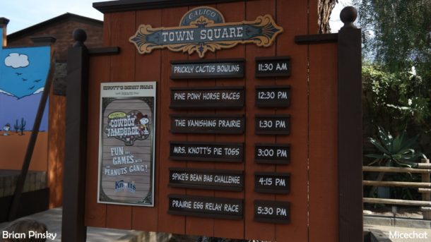 , Knott’s Berry Farm Update: Peanuts Celebration
