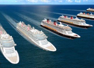 Disney Cruise Line Reveals Anticipated Rendering of New Ships