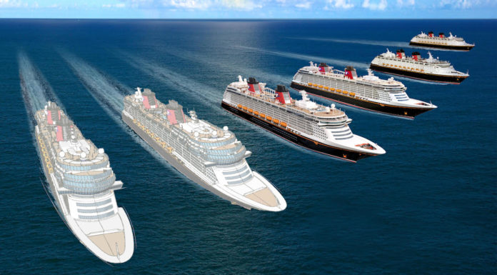 Disney Cruise Line Reveals Anticipated Rendering of New Ships