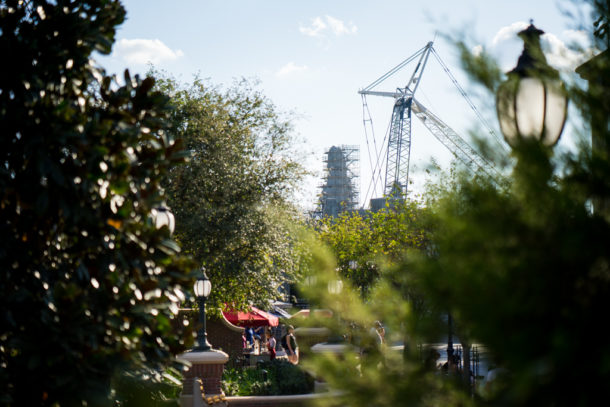 , Dateline Disney World – Seeing Red and Construction Update