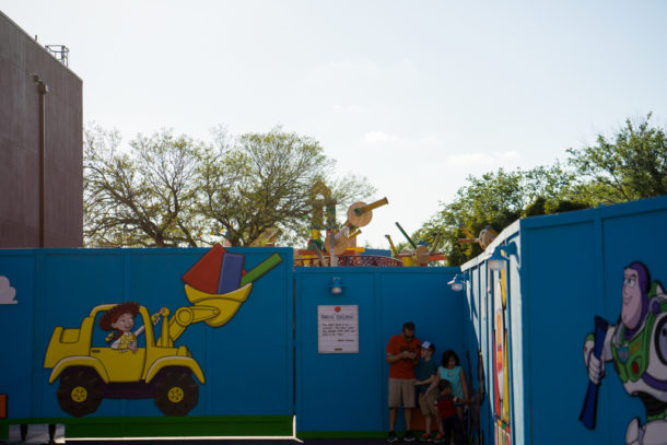 , Dateline Disney World – Seeing Red and Construction Update