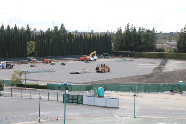 , Disneyland Resort Update – Food & Wine, Construction of New Lands