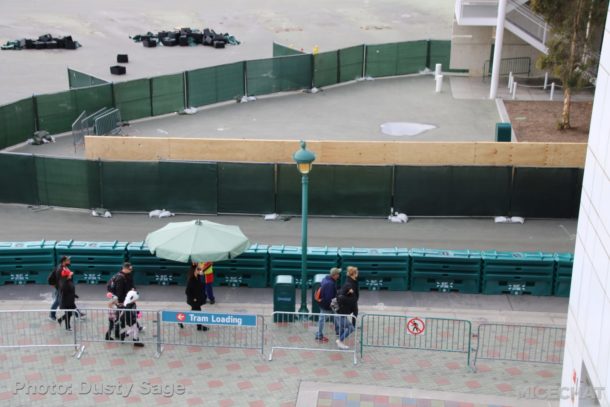 , Disneyland Resort Update – Food & Wine, Construction of New Lands