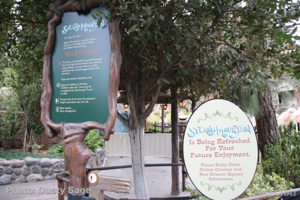 , Disneyland Photo Update – Walls Come Crumbling Down