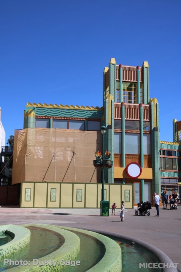 , Disneyland Resort Update – Food & Wine, Construction of New Lands