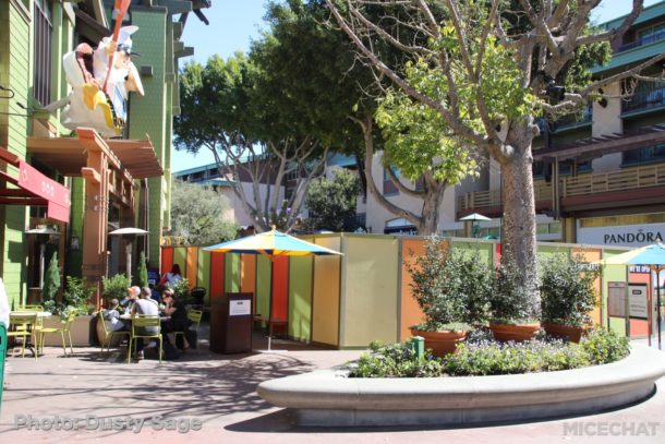 , Disneyland Resort Update – Food & Wine, Construction of New Lands