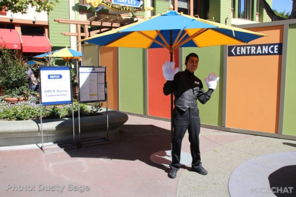 , Disneyland Resort Update – Food & Wine, Construction of New Lands