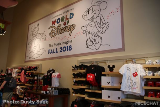 , Disneyland Resort Update – Food & Wine, Construction of New Lands