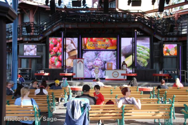 , Disneyland Resort Update – Food & Wine, Construction of New Lands