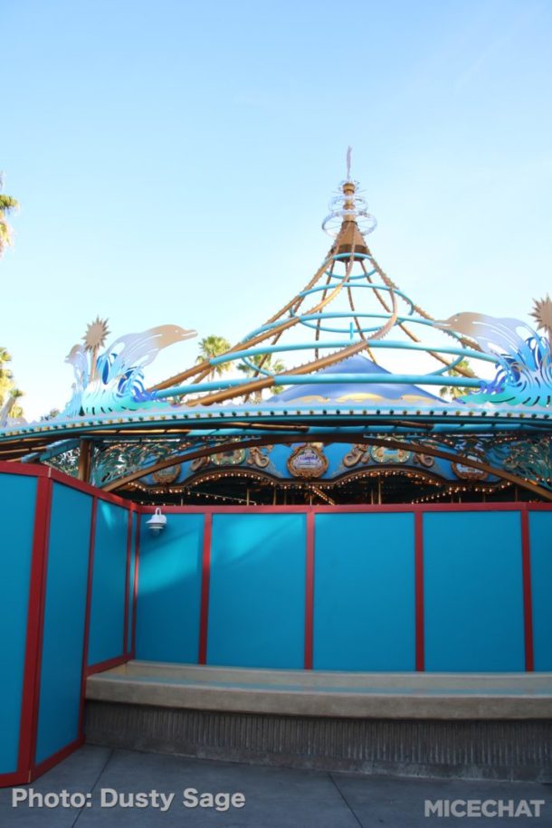 , Disneyland Resort Update – Food & Wine, Construction of New Lands