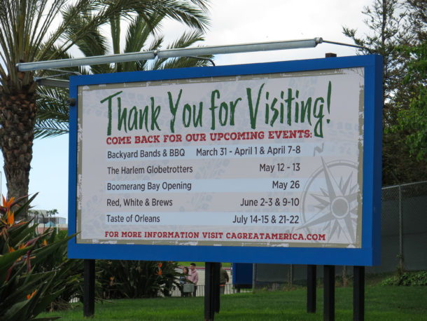 , California’s Great America: Looking Forward; Looking Back