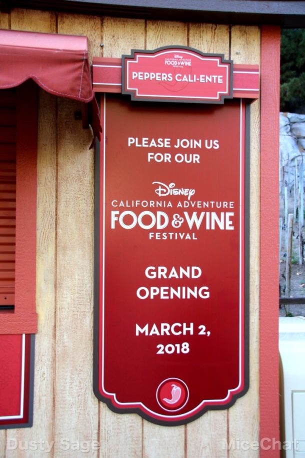 , Disneyland Resort Photo Update &#8211; Food and Wine, Star Wars, and New Parking Structure