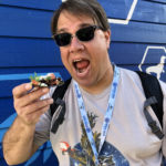 eating grasshoppers-Disneyland-