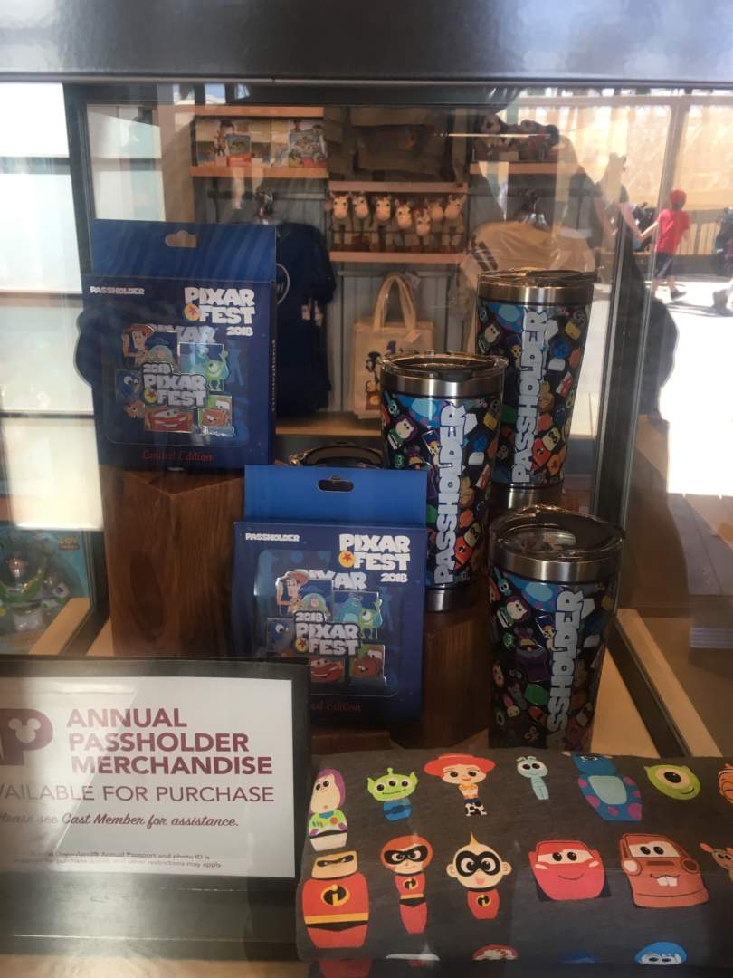 , Exploring Pixar Fest Food and Merchandise
