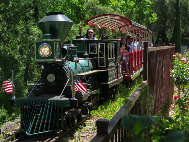 , A Blooming Wet Time at Gilroy Gardens