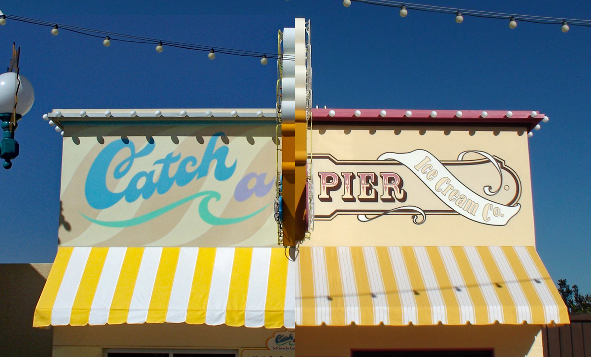 Yesterland Double: Catch a Flave & Paradise Pier Ice Cream Co.