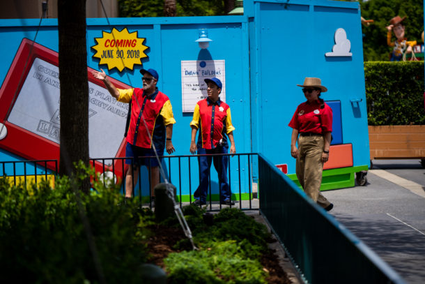 , Almost Time for Toy Story Land at Hollywood Studios