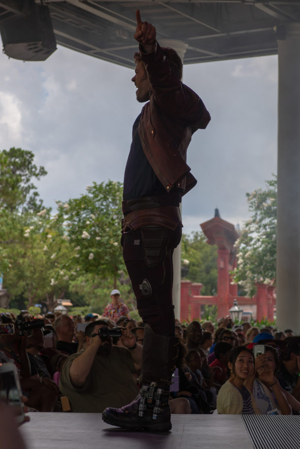 , Dateline Disney World: Star-Lord and Gamora Invade Epcot