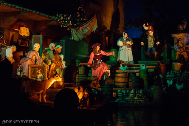 , Disneyland Update – Pirates of the Caribbean Recasts the Redhead as a Pirate Herself