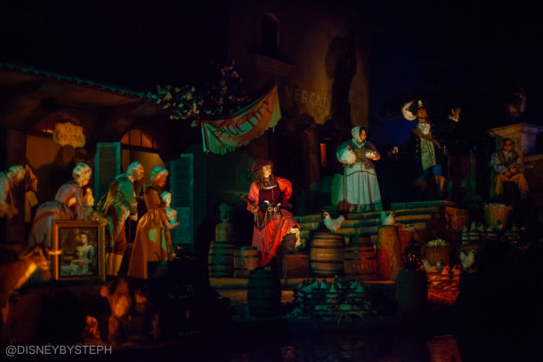 , Disneyland Update – Pirates of the Caribbean Recasts the Redhead as a Pirate Herself