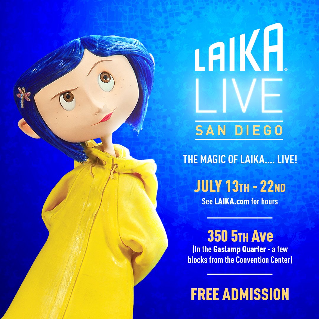 , Fab News – LAIKA Live! Returns Three Times Bigger