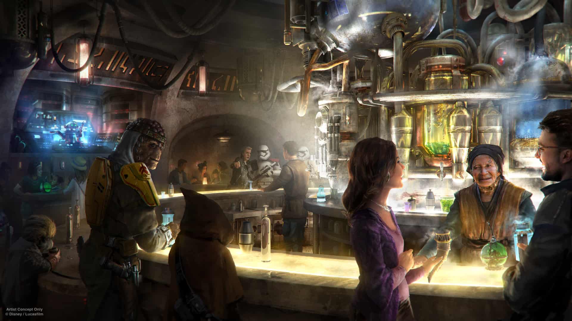 Oga's Cantina, Oga&#8217;s Cantina Delivers the &#8220;Star Wars&#8221; to Galaxy&#8217;s Edge