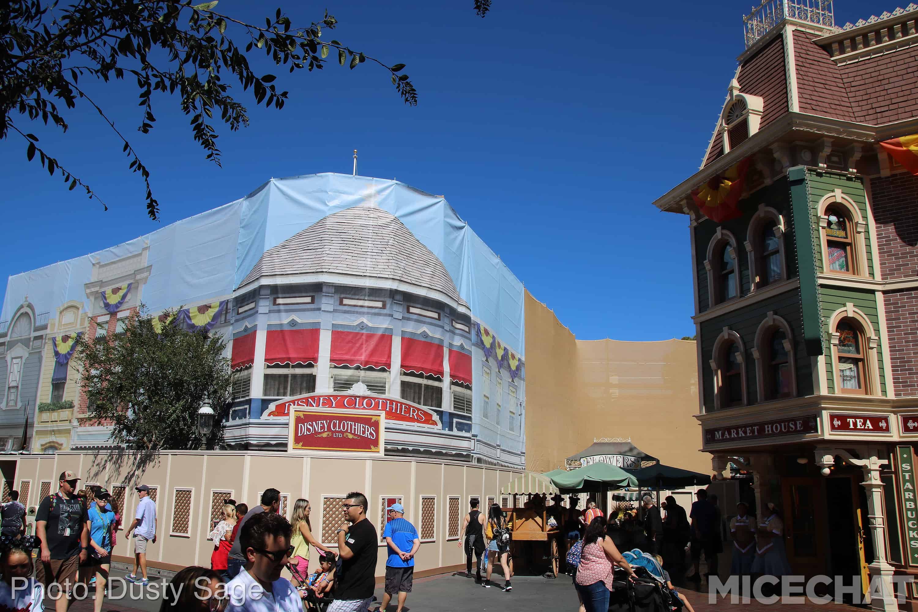 , Disneyland News and Photo Update &#8211; The Walls of Change