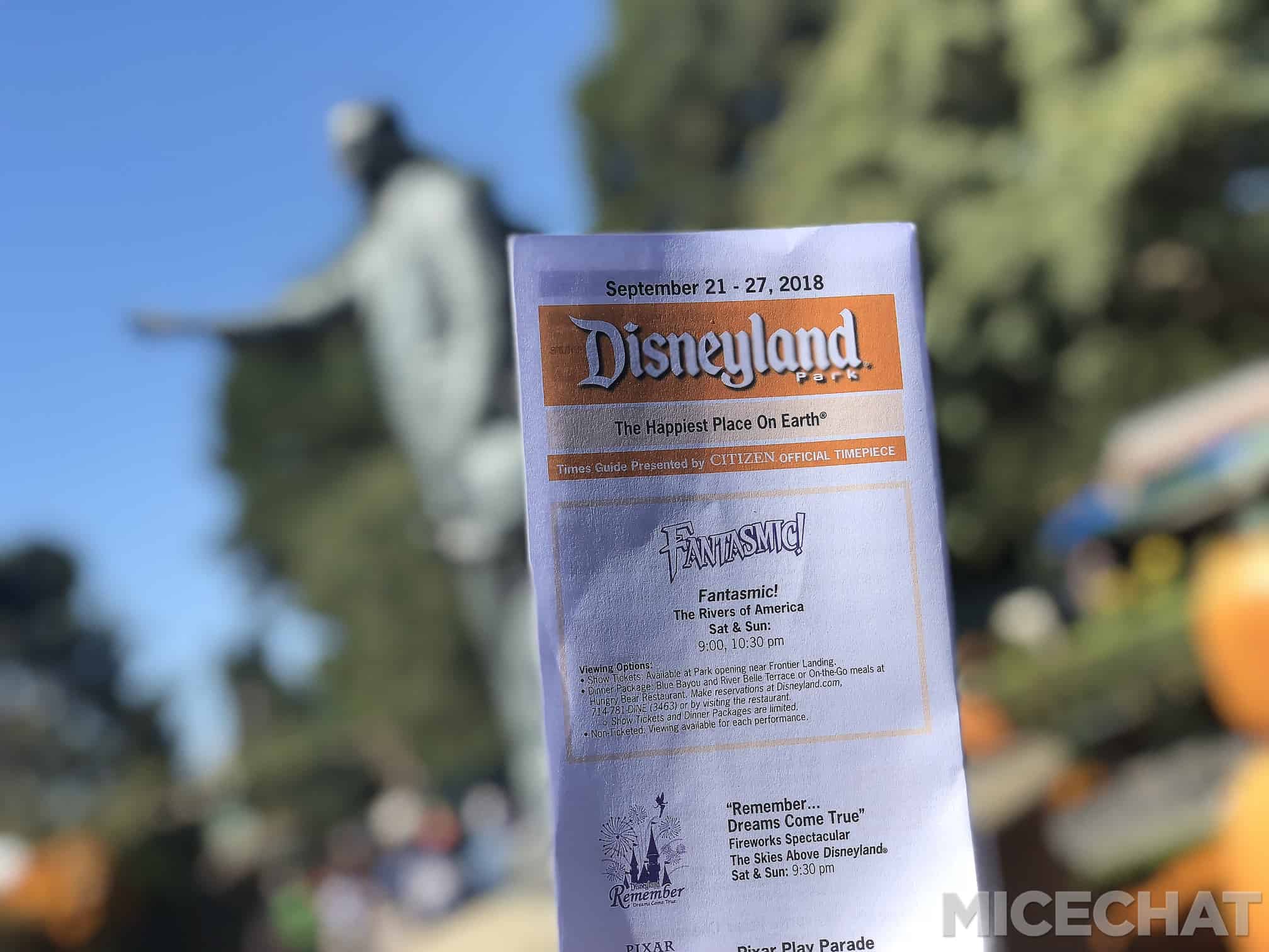 , Disneyland Update – Fall in Line