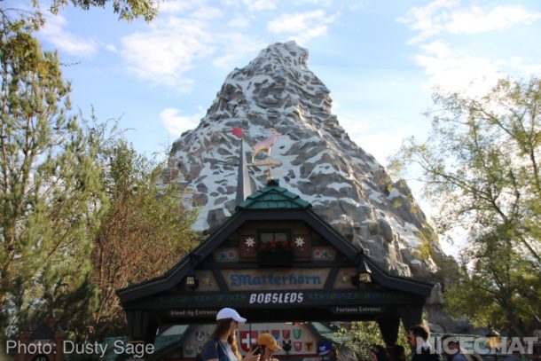 , Disneyland Update – Mickey at 90, Less Fireworks, World of Color Testing, and Matterhorn Returns