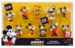 Mickeys 90th Deluxe Figure Set In Package