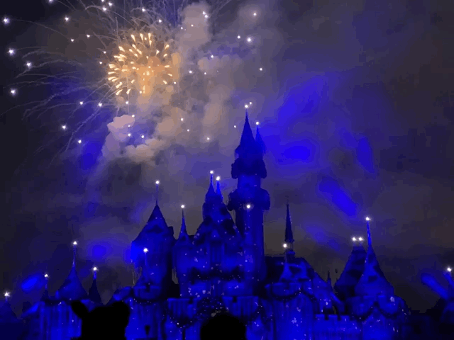 Fireworks-Blue