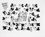 1959 Mickey model sheet