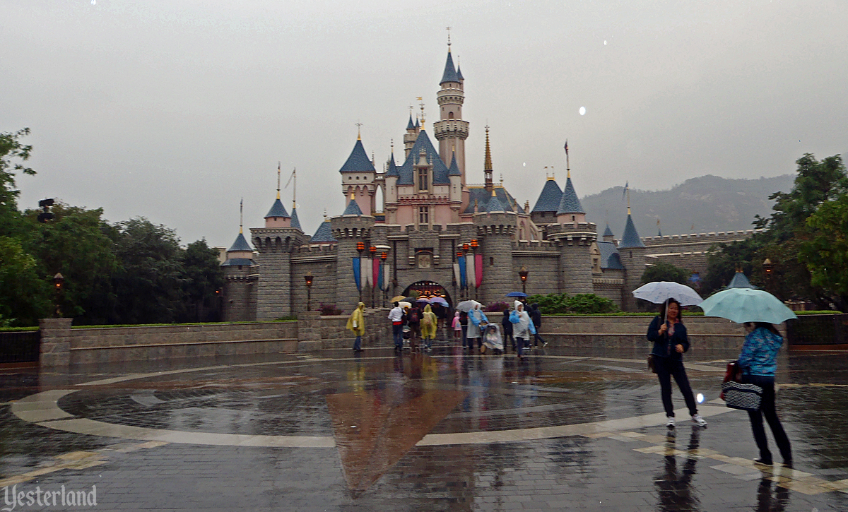 Yesterland: Sleeping Beauty Castle at Hong Kong Disneyland