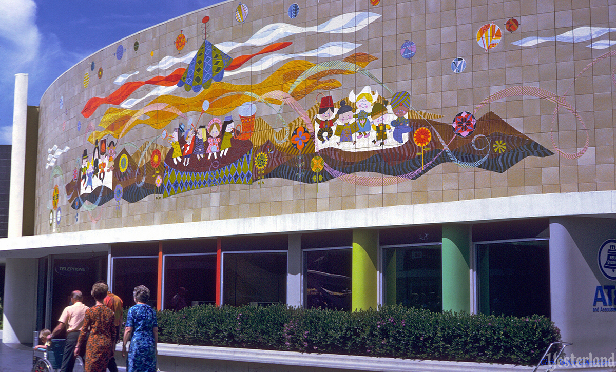 Yesterland: Mary Blair Tile Murals – Tomorrowland Corridor of Murals