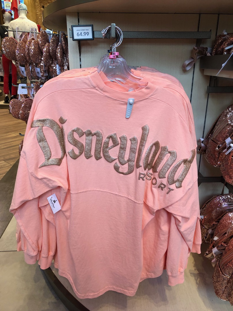 walt disney world rose gold spirit jersey