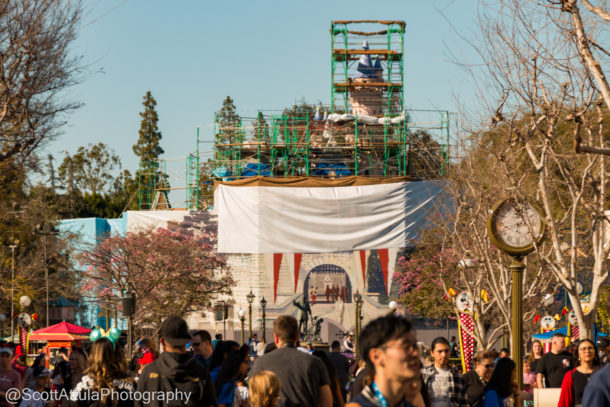 Disneyland Castle, Disneyland Update &#8211; Castle Metamorphosis and Star Wars Outcroppings