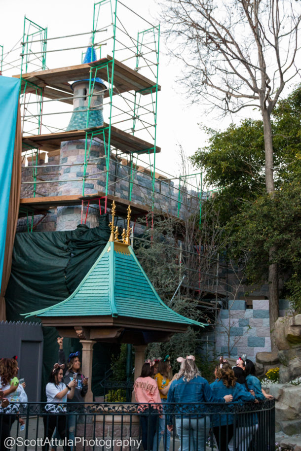 Disneyland Castle, Disneyland Update – Castle Metamorphosis and Star Wars Outcroppings