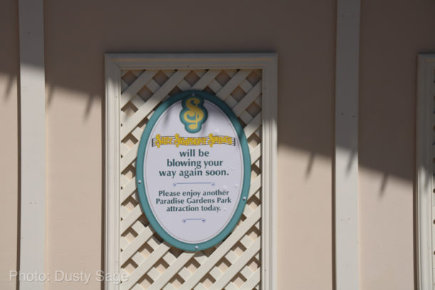 , Disneyland Update &#8211; Sign of the Times