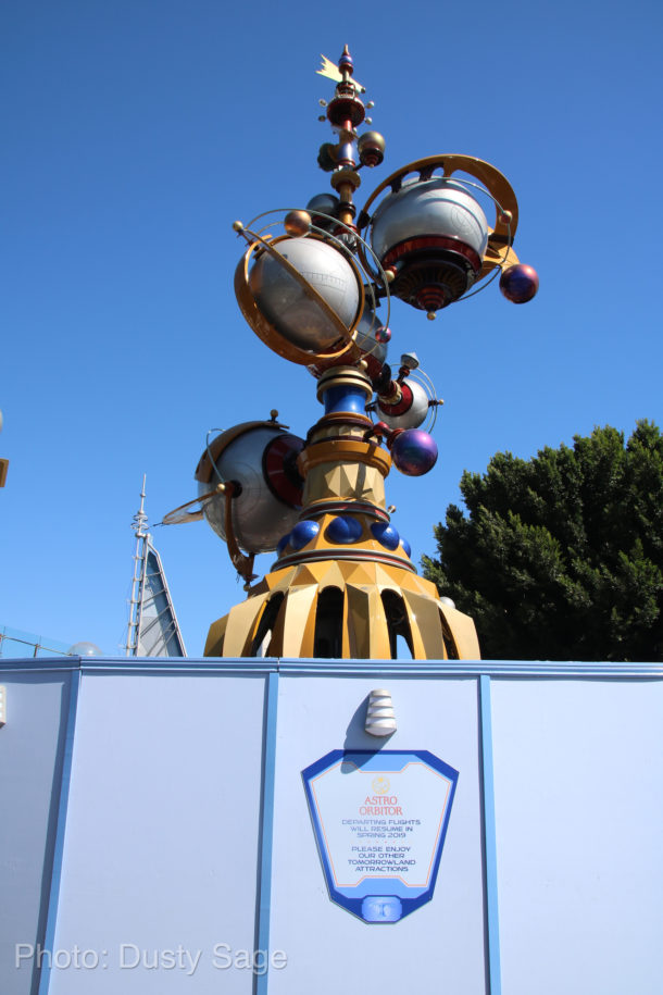 , Disneyland Update &#8211; Sign of the Times