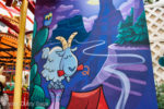 Disneyland-Pixar-Pier-Jessie-Mural-Goat