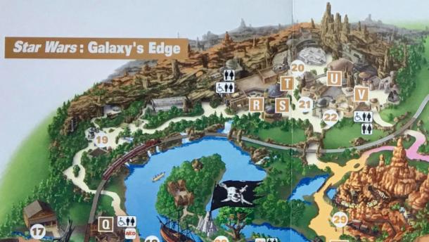 , Mickey&#8217;s Most Magical Map Yet! &#8211; Galaxy&#8217;s Edge New Park Map REVEALED!