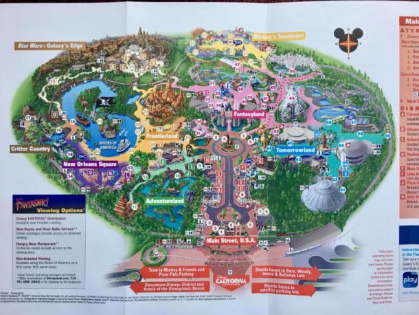 , Mickey&#8217;s Most Magical Map Yet! &#8211; Galaxy&#8217;s Edge New Park Map REVEALED!