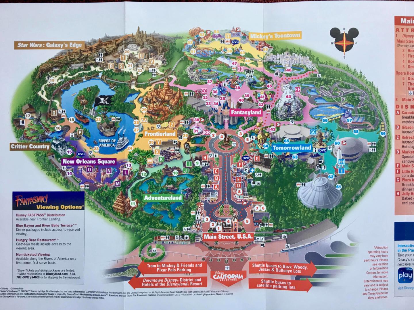 disneyland theme park map Micechat Disneyland Resort Features Star Wars Galaxy S Edge disneyland theme park map