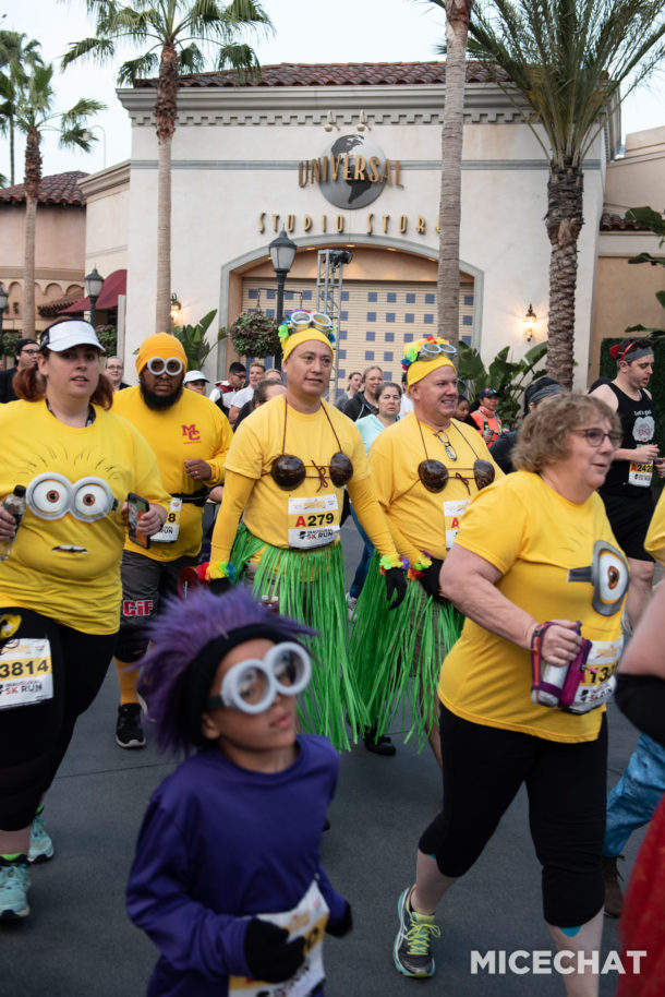 Universal Studios Hollywood Inaugural Minion 5k Run