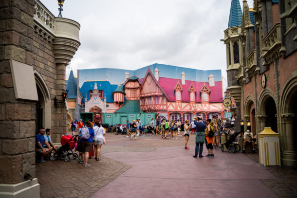 Magic Kingdom Construction, Dateline Disney World &#8211; Magic Kingdom a Necessary Mess