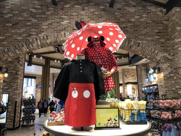 Rain Gear, Rainy Days Are For Shopping at Disneyland