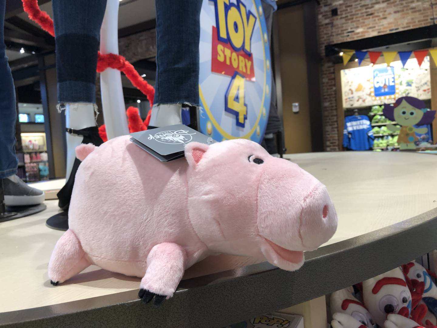 *NEW Disney Parks Toy Story 4 Hamm The Pig Plush NWT 2019 